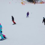 snow boarders